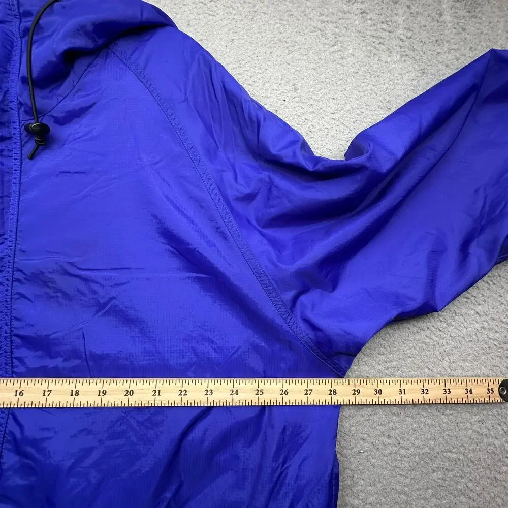 Vintage Bass Pro Shops Gore-Tex Jacket Mens 3XL Nylon Full Zip Hooded Rain Coat